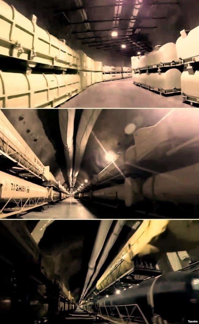 New photos showing an Iranian "missile city". January 14, 2020