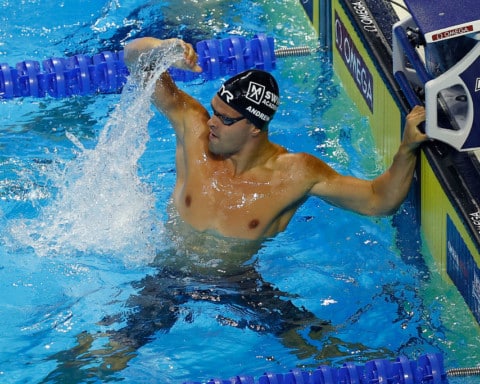 Swimmer Michael Andrew
